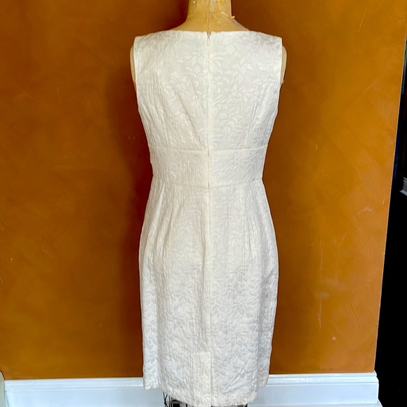 Ellen Tracy Classic White Dress size 8 new without tag - Picture 3 of 6
